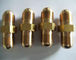 Small Batches CNC Metal Machining Turning Brass Parts High Polished Rapid Prototyping dostawca